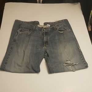 Levi's distressed 569 Loose straight size 36x32